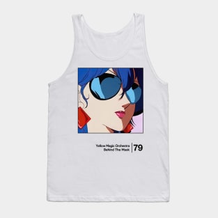 Behind The Mask / Minimalist Style Graphic Fan Artwork Tank Top